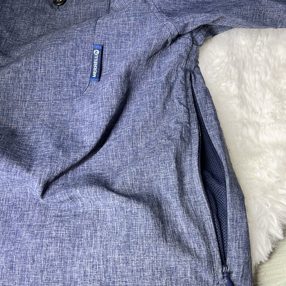 Merrell button down optiwick shirt - Picture 9 of 12